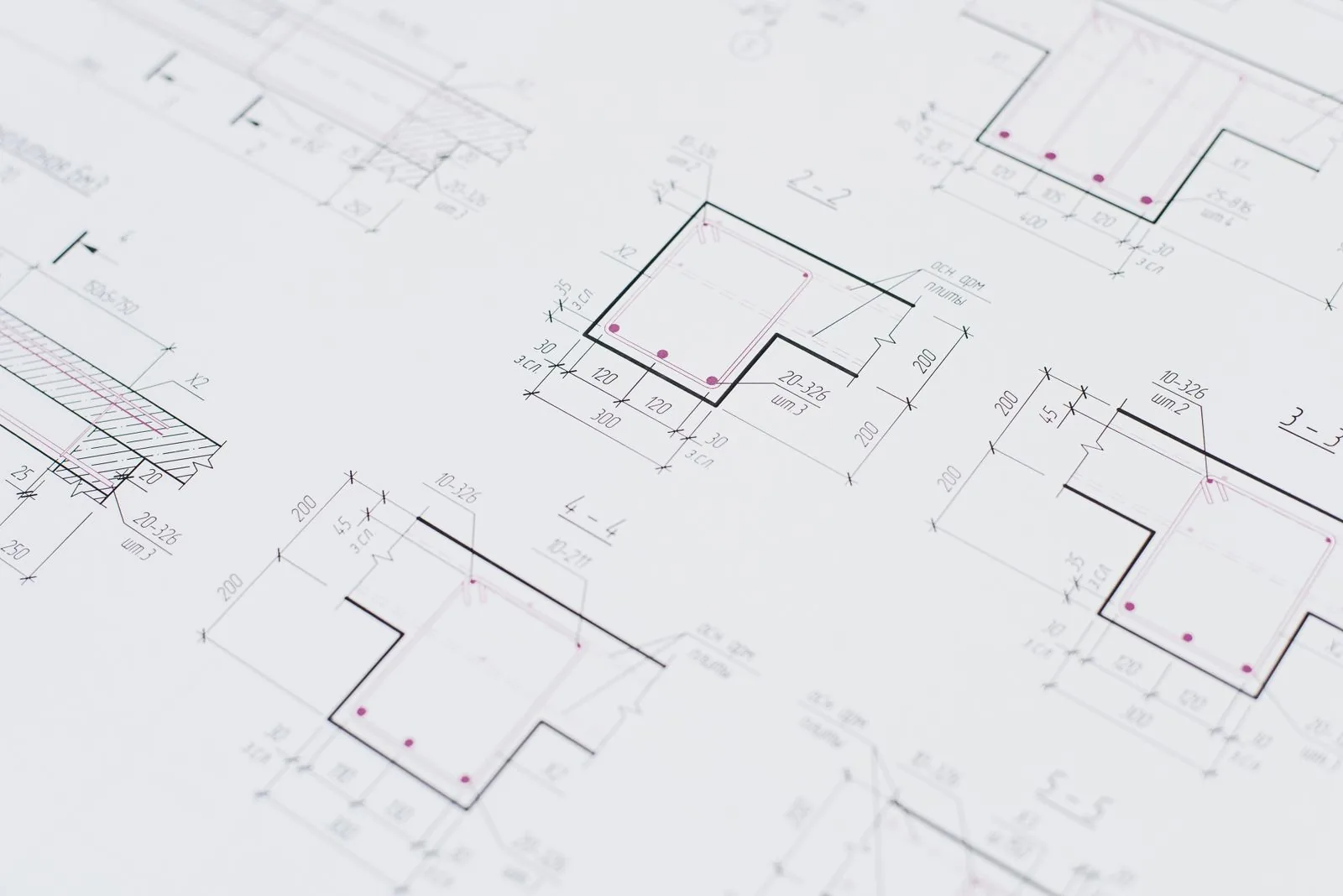 Plans d'architecte pour un projet dans le Pays d'Aix